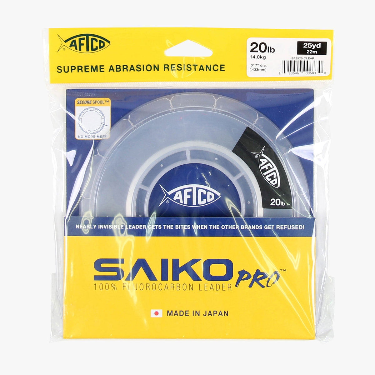 Tackle & Gear Saiko Pro 100% Fluorocarbon Leader - AFTCO