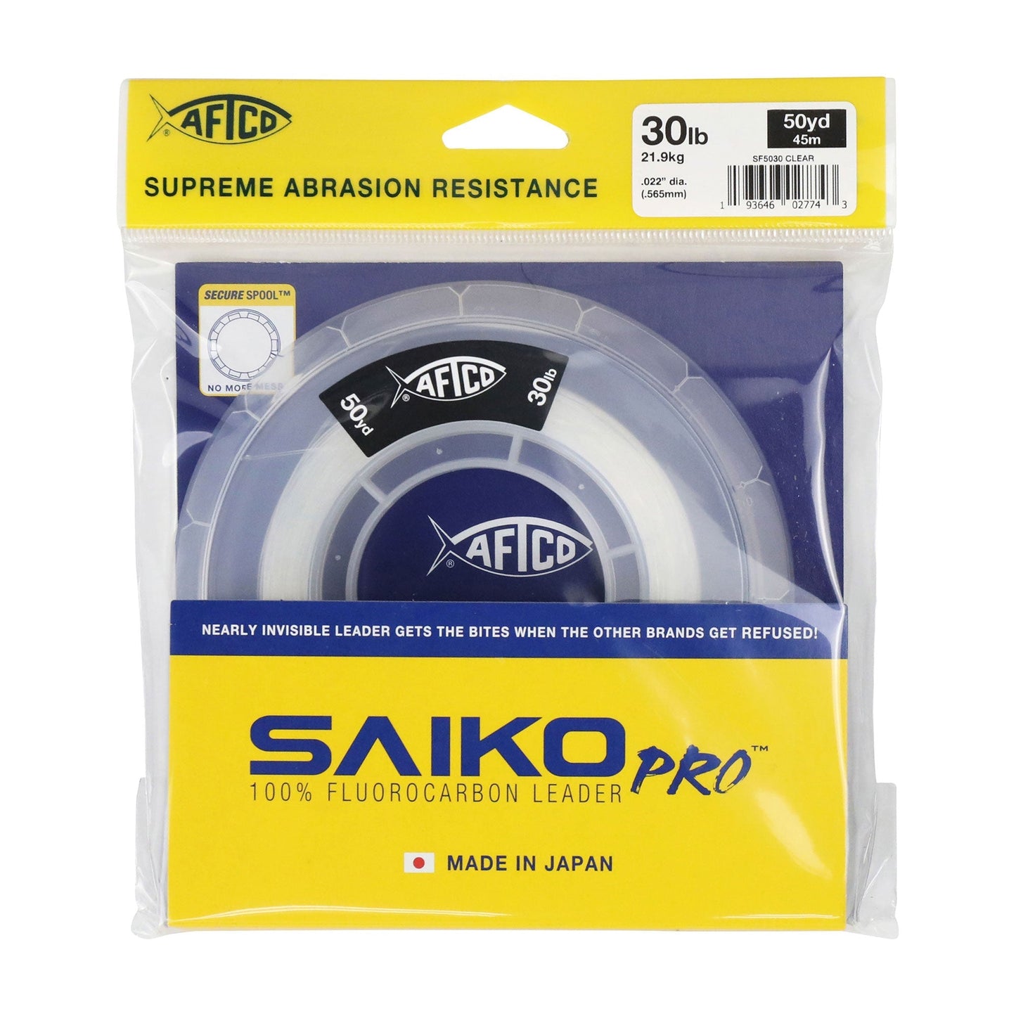 Tackle & Gear Saiko Pro 100% Fluorocarbon Leader - AFTCO