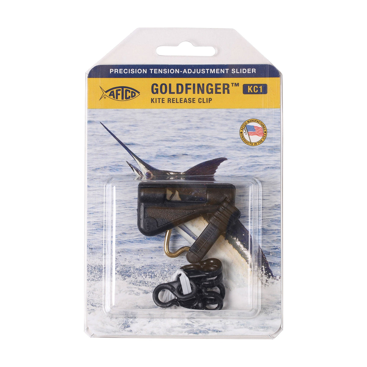 Tackle & Gear Goldfinger Kite Release Clip - AFTCO