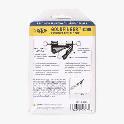Tackle & Gear Goldfinger Outrigger Clip - AFTCO