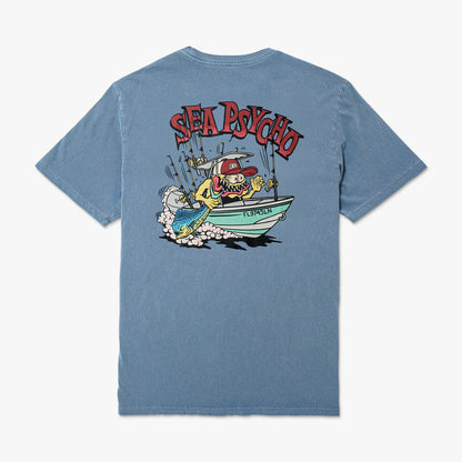 Mens Sea Psycho Short Sleeve Fishing T-Shirt - AFTCO