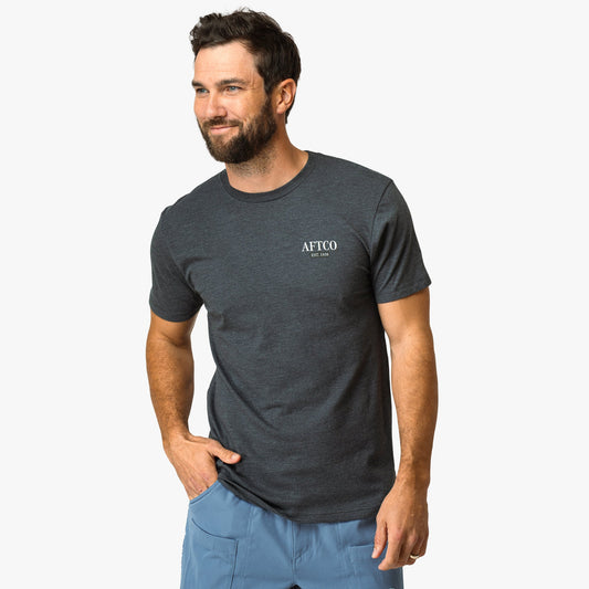 Mens Thrasher Short Sleeve Men's Fishing T-Shirt - AFTCO