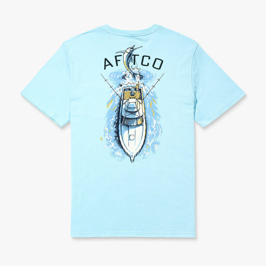 Mens Top View SS Boating T-Shirt - AFTCO