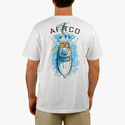 Mens Top View SS Boating T-Shirt - AFTCO