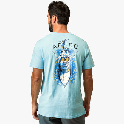 Mens Top View SS Boating T-Shirt - AFTCO
