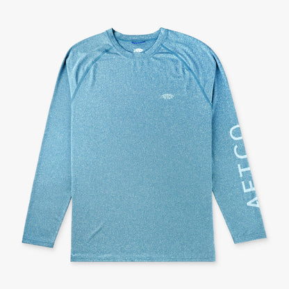 Mens Big Guy Samurai LS Performance Shirt - AFTCO