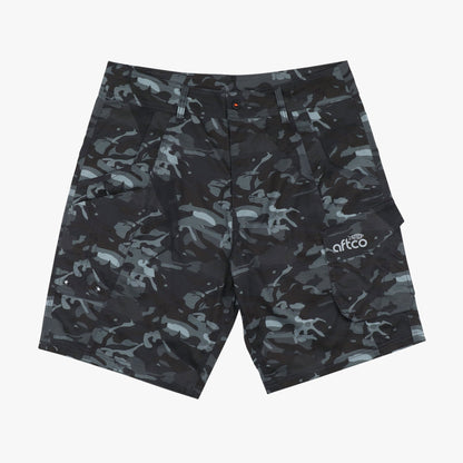 Mens Tactical Camo Fishing Shorts - AFTCO - AFTCO