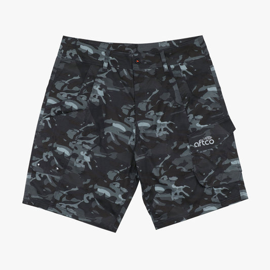 Mens Tactical Camo Fishing Shorts - AFTCO - AFTCO