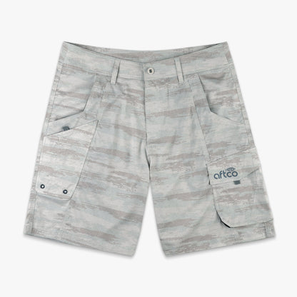 Mens Tactical Camo Fishing Shorts - AFTCO - AFTCO