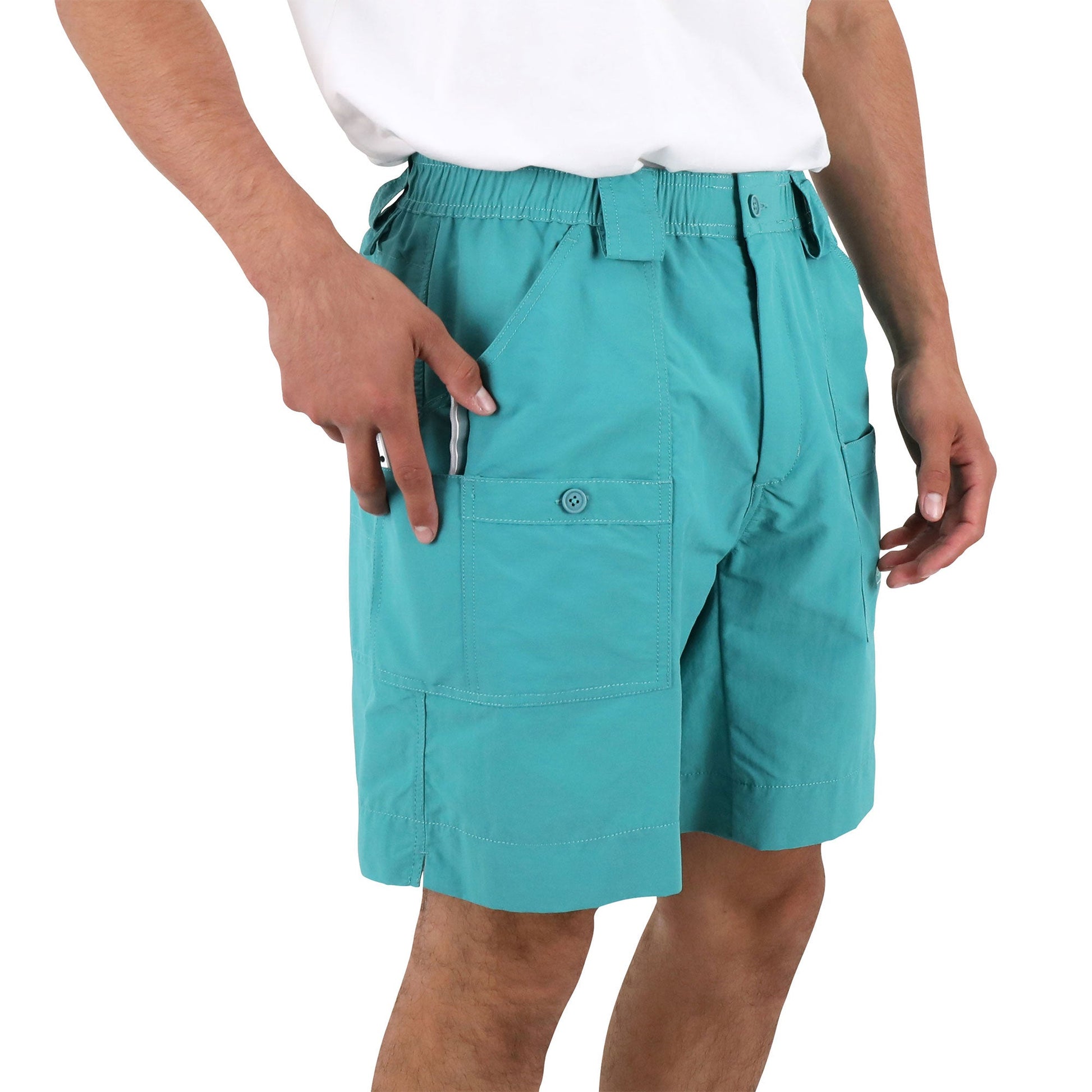 Mens Original Mens Fishing Shorts Long - AFTCO