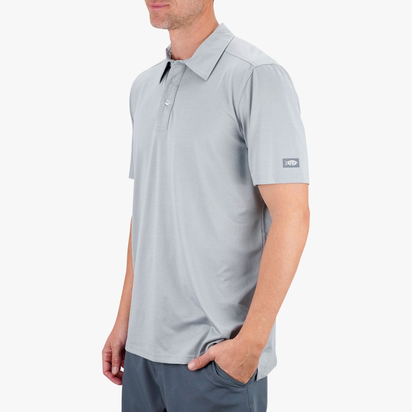 Mens Air O Mesh Performance Polo - AFTCO