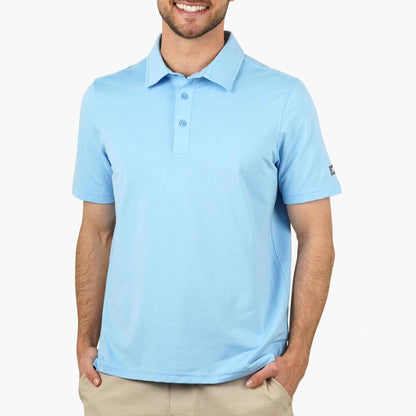 Mens Air O Mesh Performance Polo - AFTCO