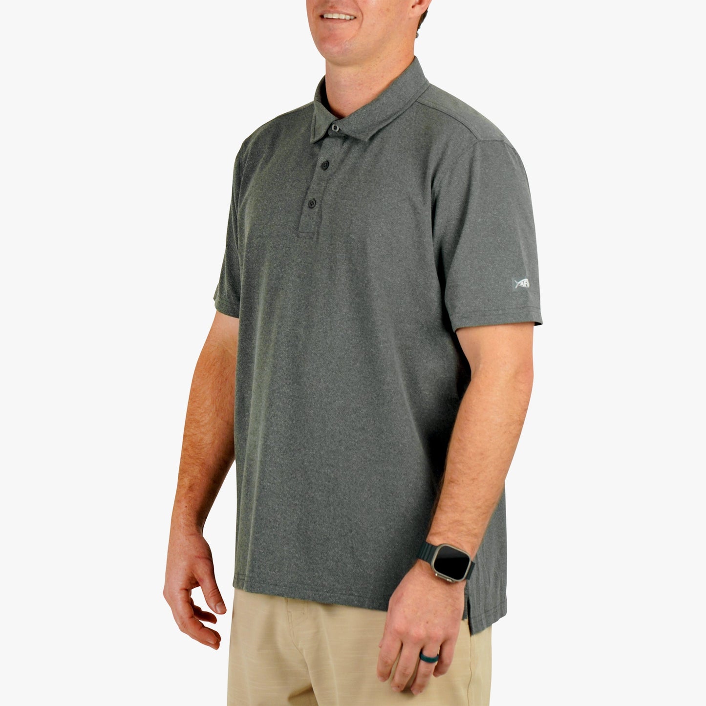 Mens Air O Mesh Performance Polo - AFTCO