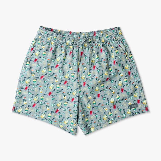 Mens Strike Printed Swim Trunks - AFTCO