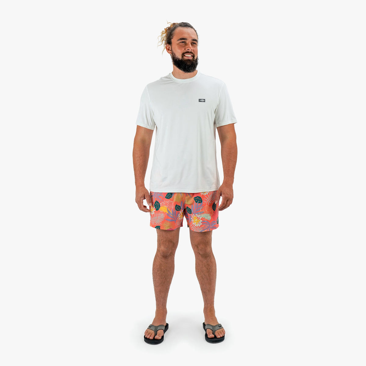 Mens Strike Printed Swim Trunks - AFTCO