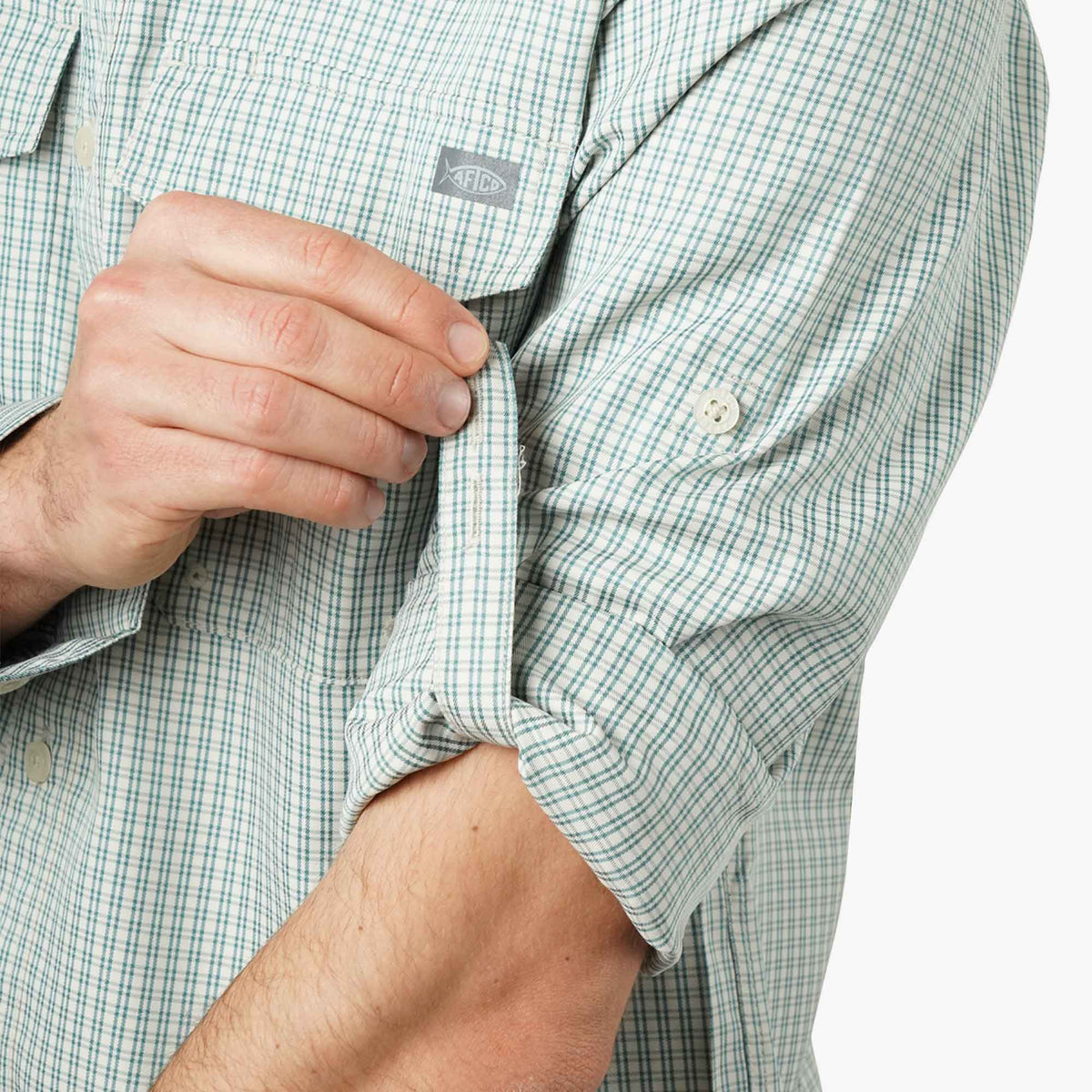 Mens Sirius Tech LS Vented Fishing Shirts - AFTCO