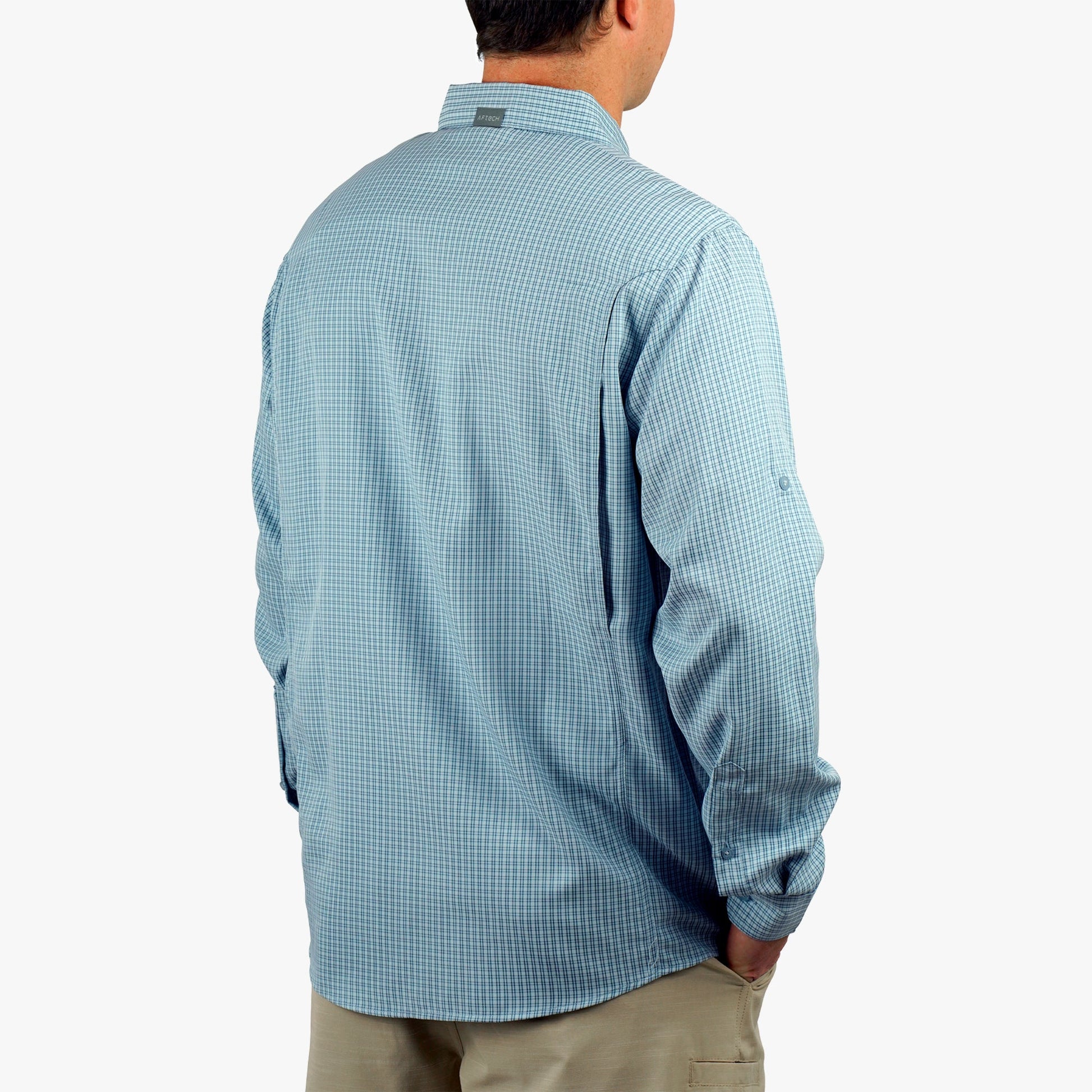 Mens Sirius Tech LS Vented Fishing Shirts - AFTCO