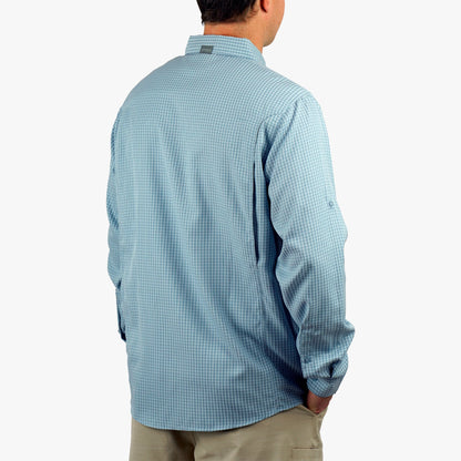 Mens Sirius Tech LS Vented Fishing Shirts - AFTCO