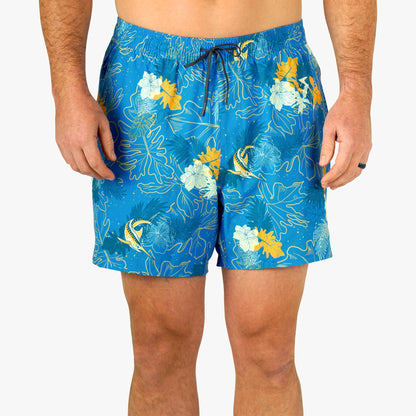 Mens Strike Printed Swim Trunks - AFTCO