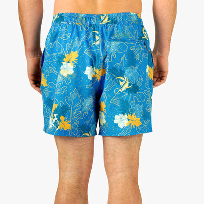 Mens Strike Printed Swim Trunks - AFTCO