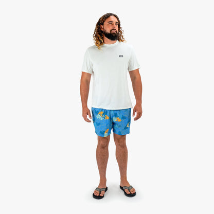 Mens Strike Printed Swim Trunks - AFTCO