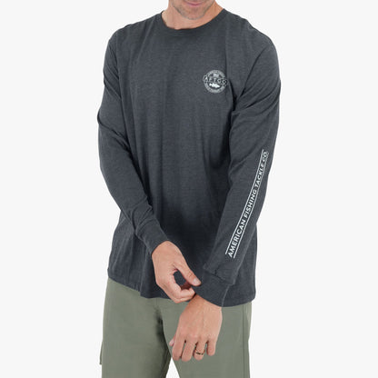 Mens Bass Patch LS T-Shirt - AFTCO