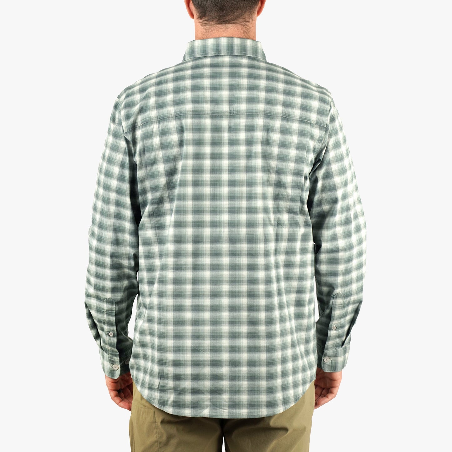 Mens Portside LS Button Down Fishing Shirt - AFTCO