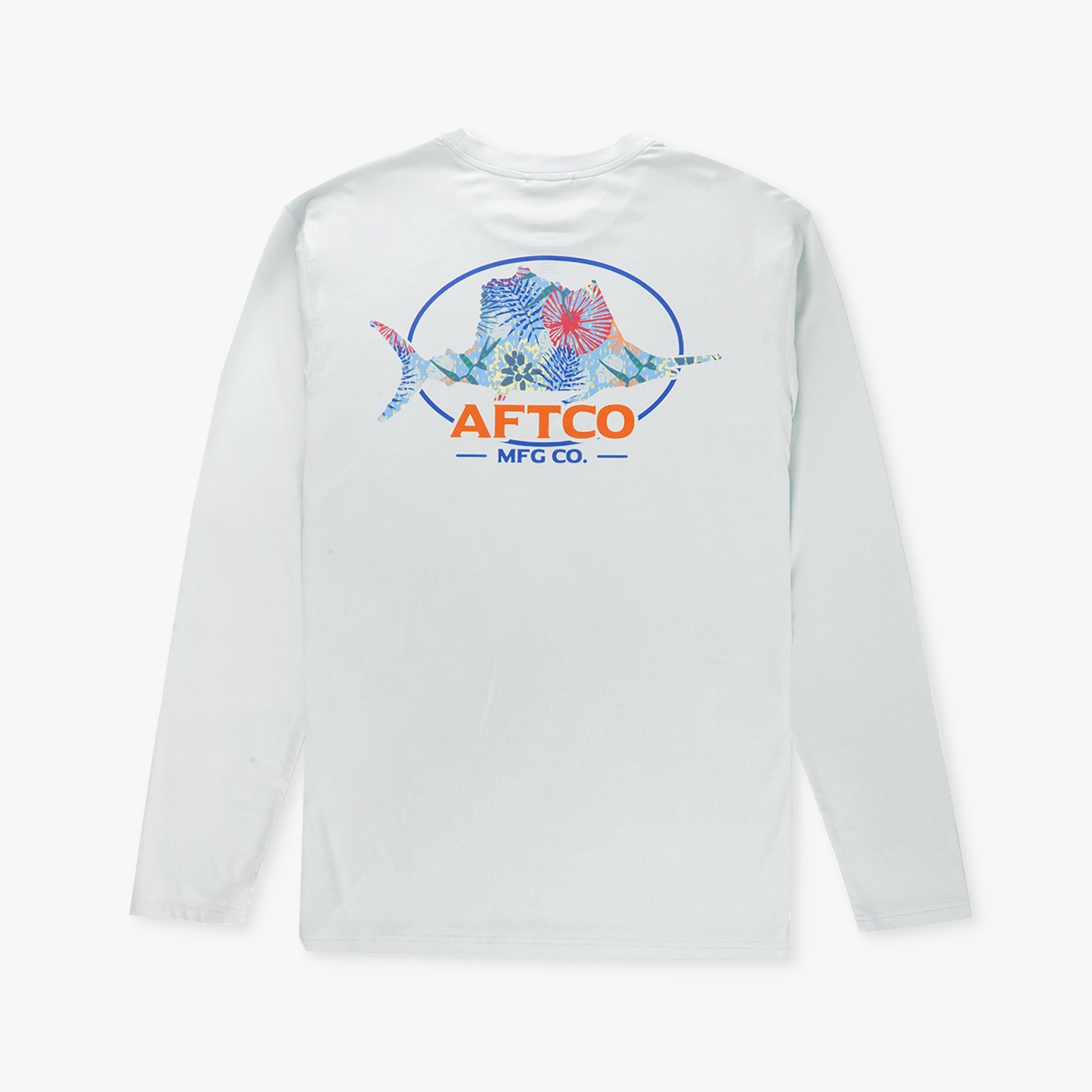 Mens Summertime UVX LS Sun Protection Fishing Shirt - AFTCO