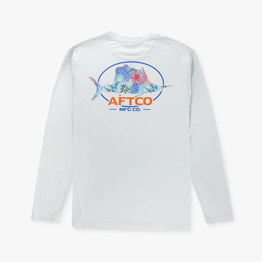 Mens Summertime UVX LS Sun Protection Fishing Shirt - AFTCO
