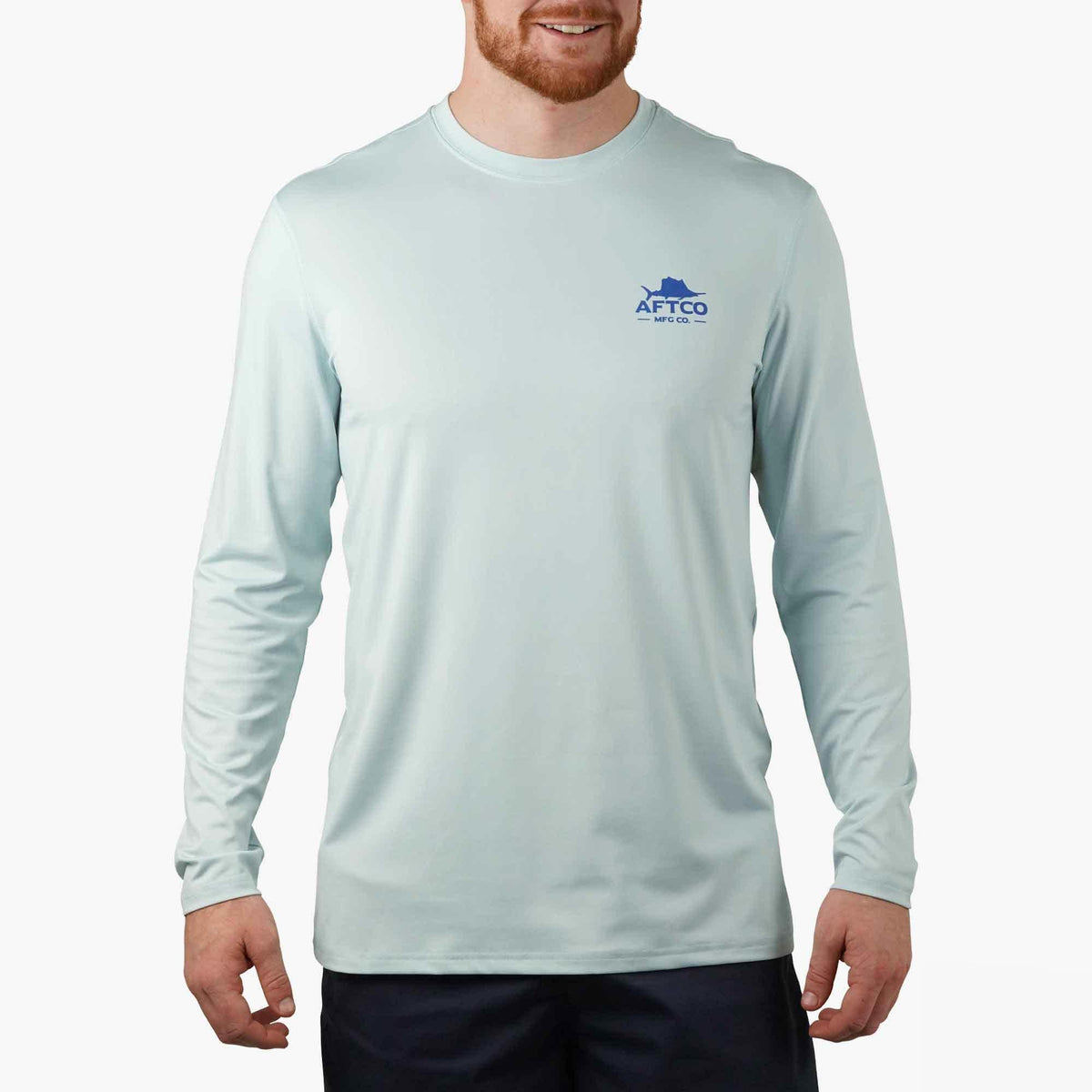 Mens Summertime UVX LS Sun Protection Fishing Shirt - AFTCO
