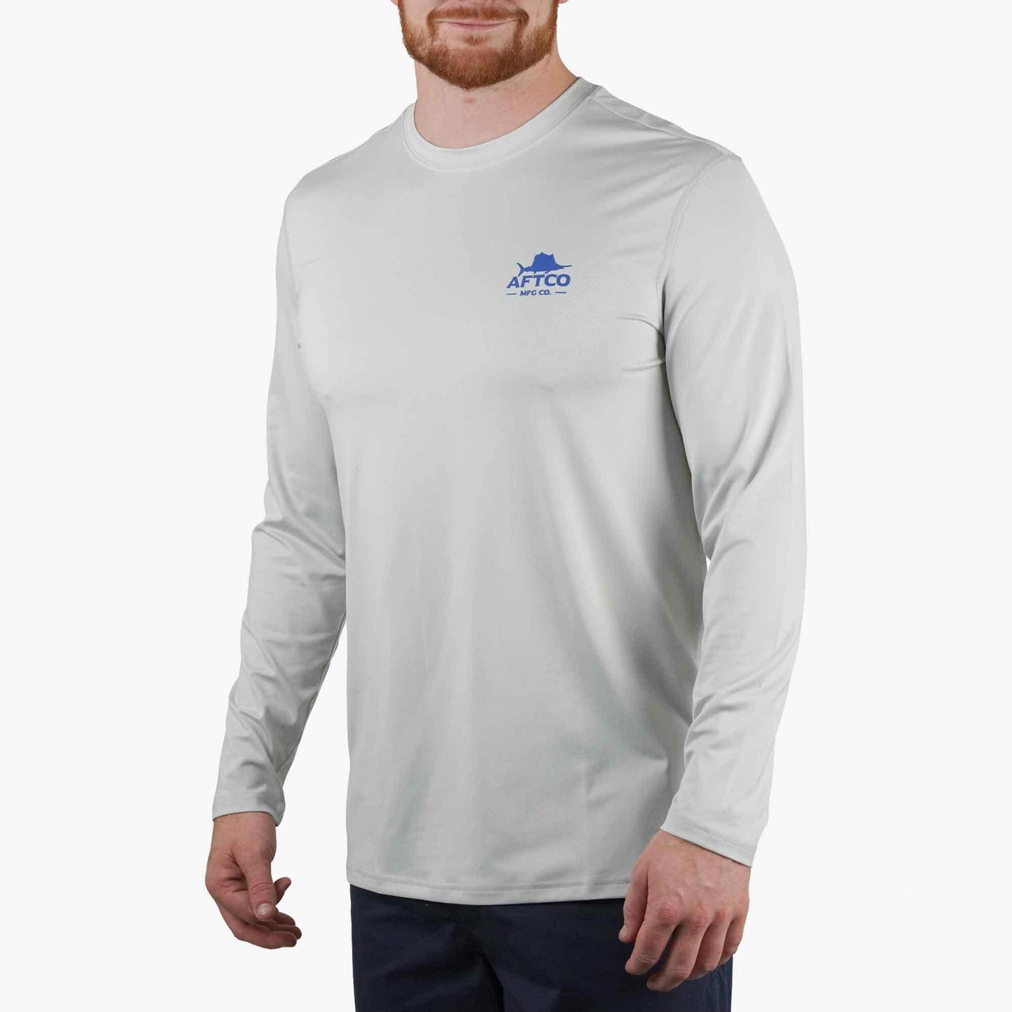 Mens Summertime UVX LS Sun Protection Fishing Shirt - AFTCO