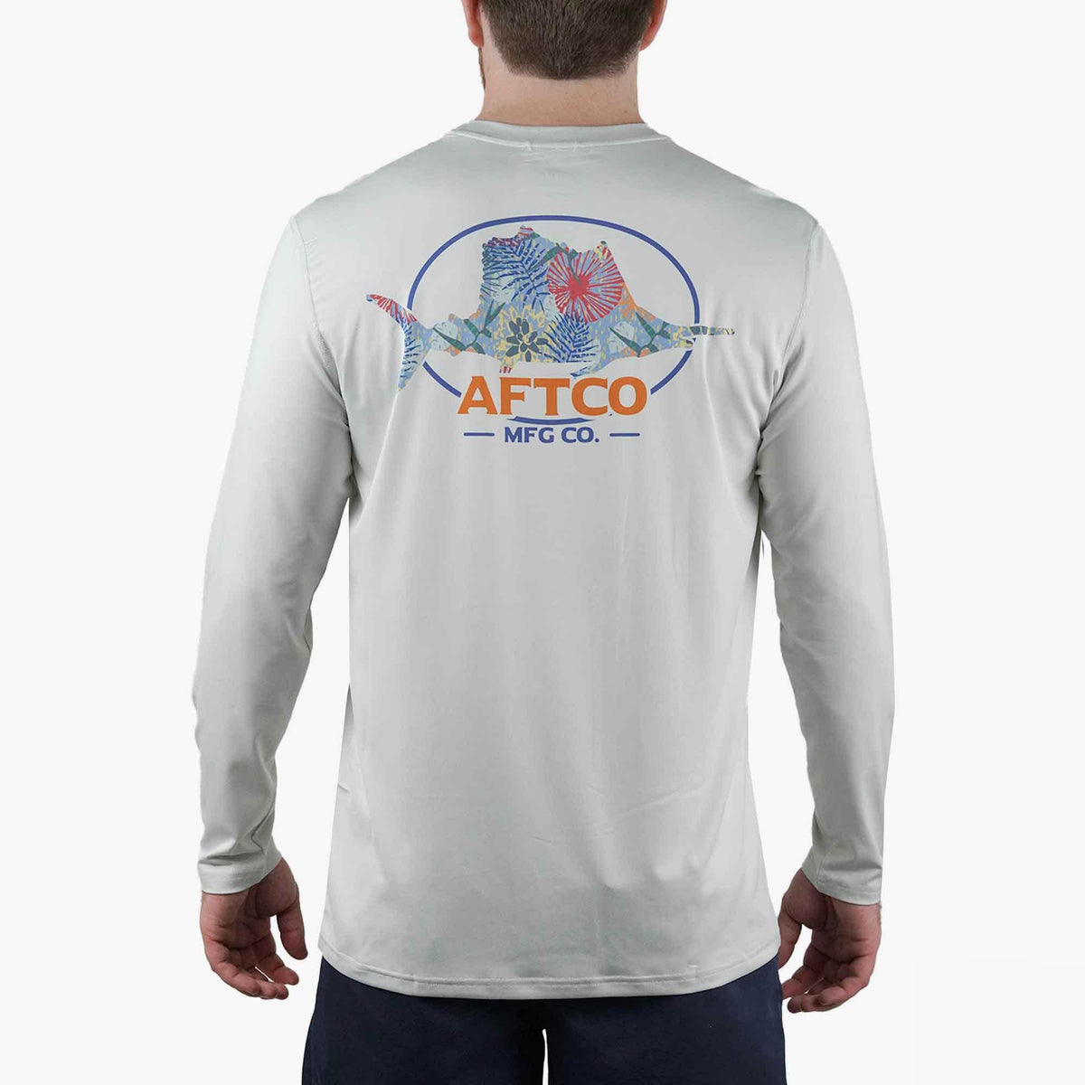 Mens Summertime UVX LS Sun Protection Fishing Shirt - AFTCO