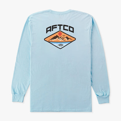 Mens Holiday LS T-Shirts - AFTCO