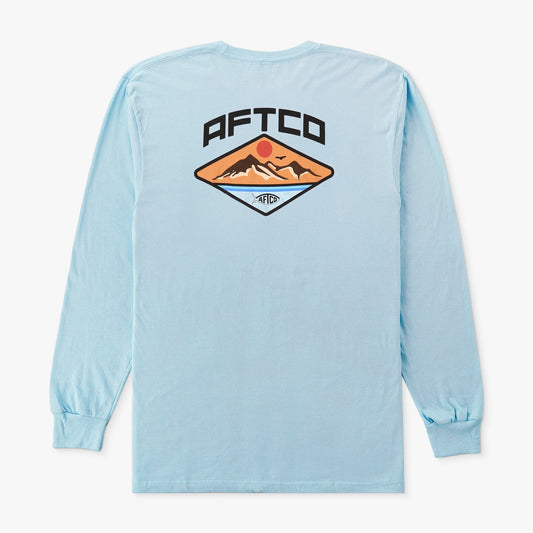 Mens Holiday LS T-Shirts - AFTCO