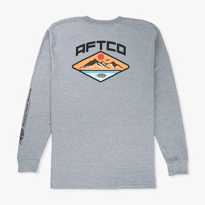 Mens Holiday LS T-Shirts - AFTCO