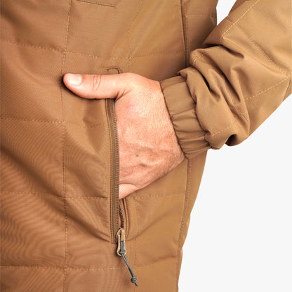 Mens Crosswind Insulated Fishing Puffer Jacket - AFTCO