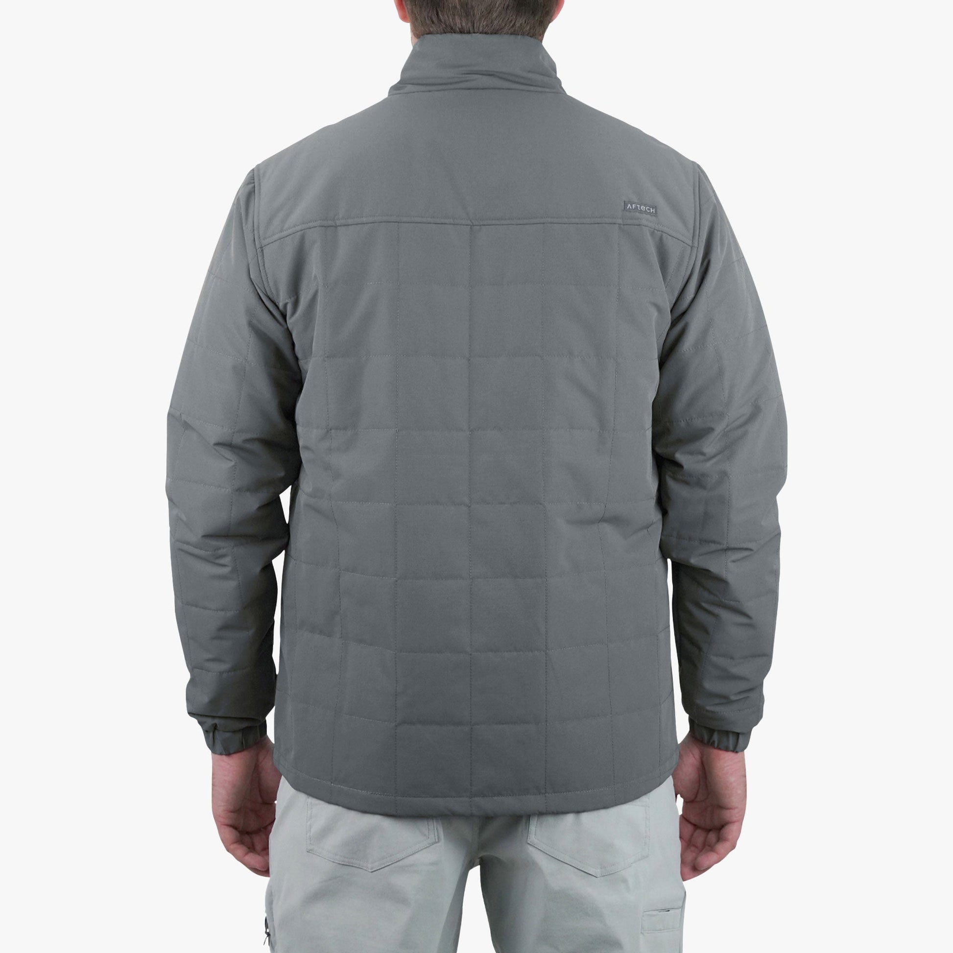 Mens Crosswind Insulated Fishing Puffer Jacket - AFTCO