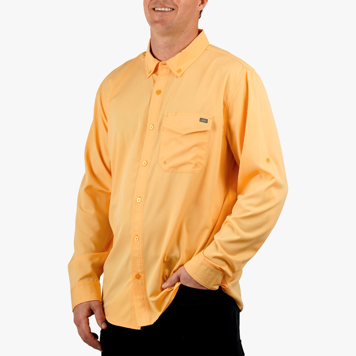 Mens Palomar LS Vented Fishing Shirts - AFTCO