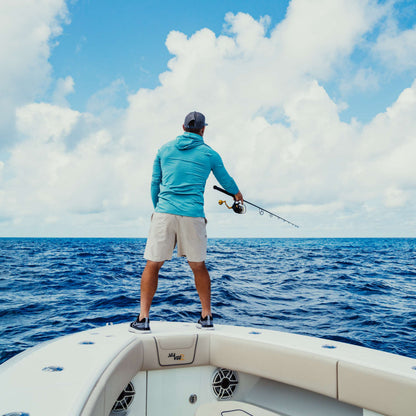 Mens 365 Hybrid Stretch Chino Fishing Shorts - AFTCO