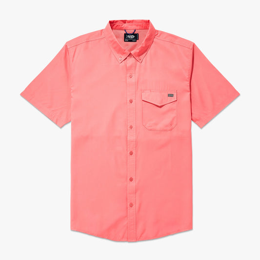 Mens Palomar SS Vented Fishing Shirt - AFTCO