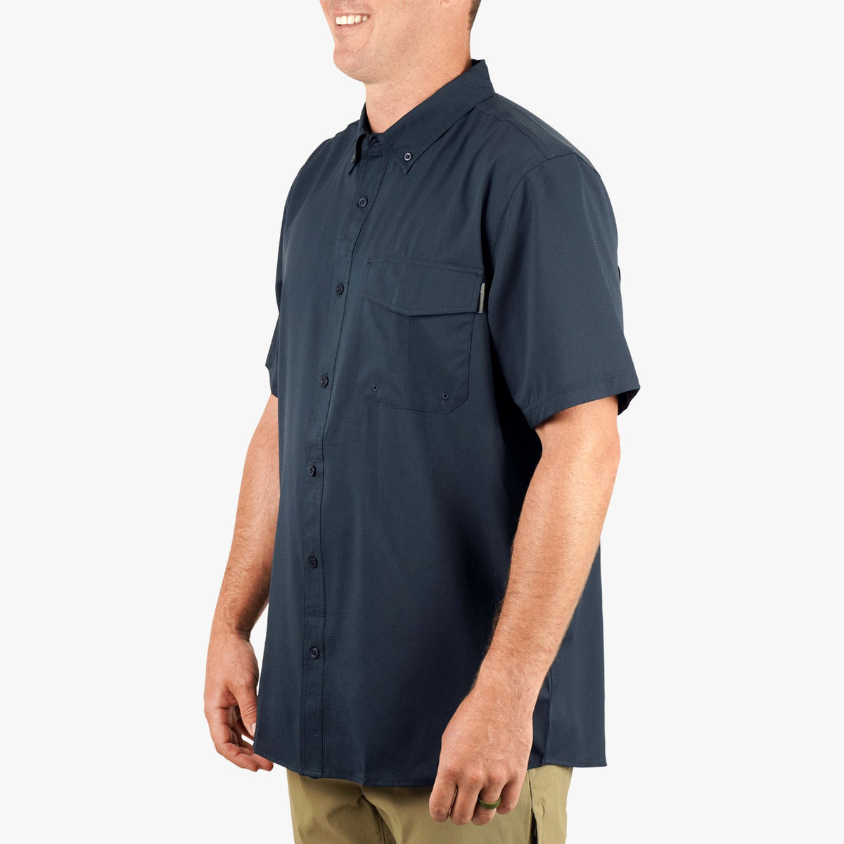 Mens Palomar SS Vented Fishing Shirt - AFTCO
