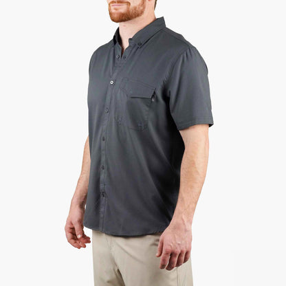 Mens Palomar SS Vented Fishing Shirt - AFTCO
