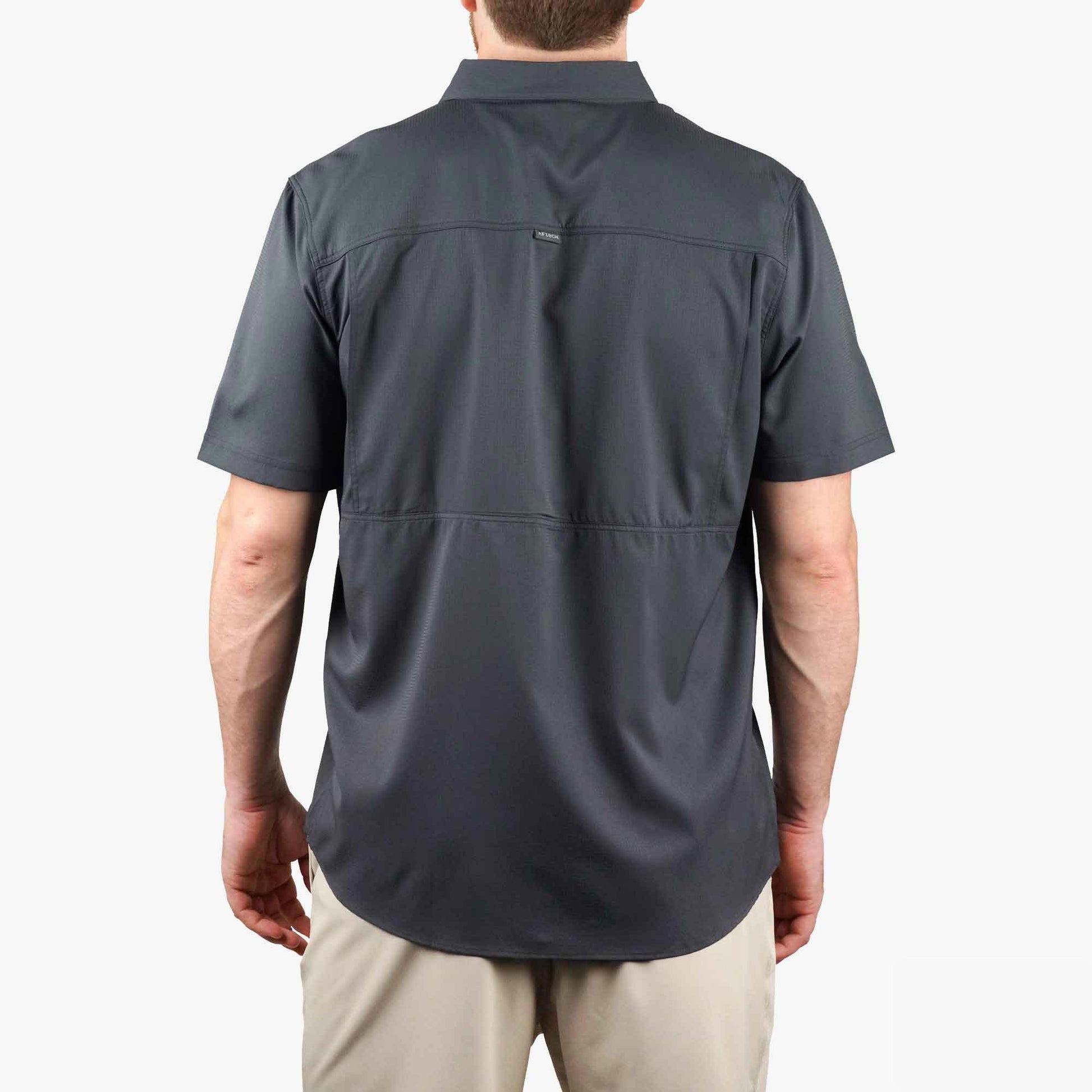 Mens Palomar SS Vented Fishing Shirt - AFTCO