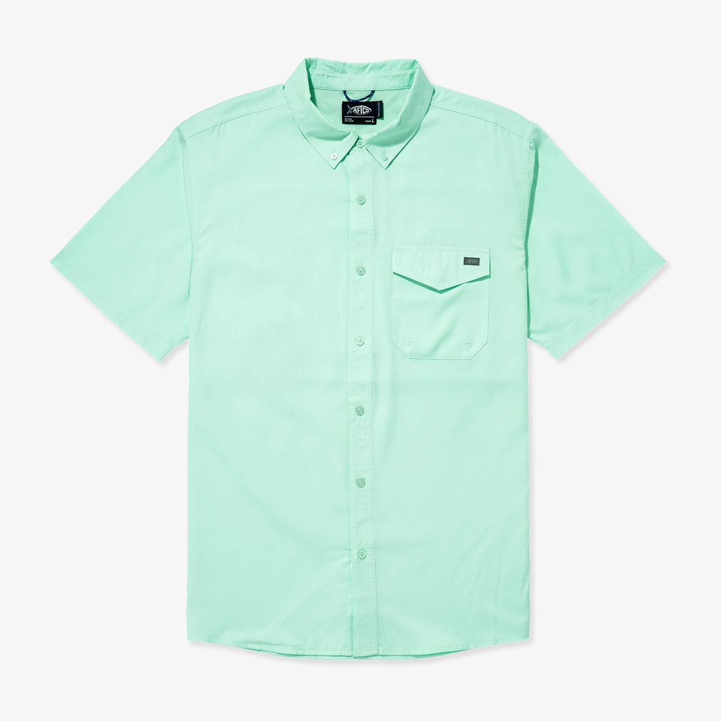 Mens Palomar SS Vented Fishing Shirt - AFTCO