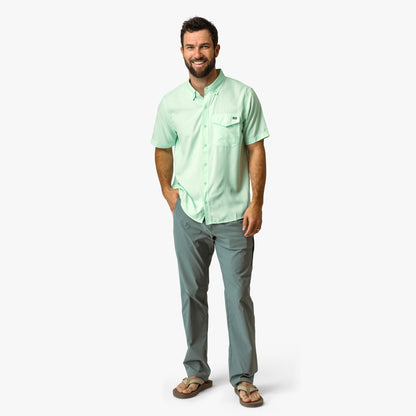 Mens Palomar SS Vented Fishing Shirt - AFTCO