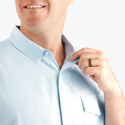 Mens Palomar SS Vented Fishing Shirt - AFTCO