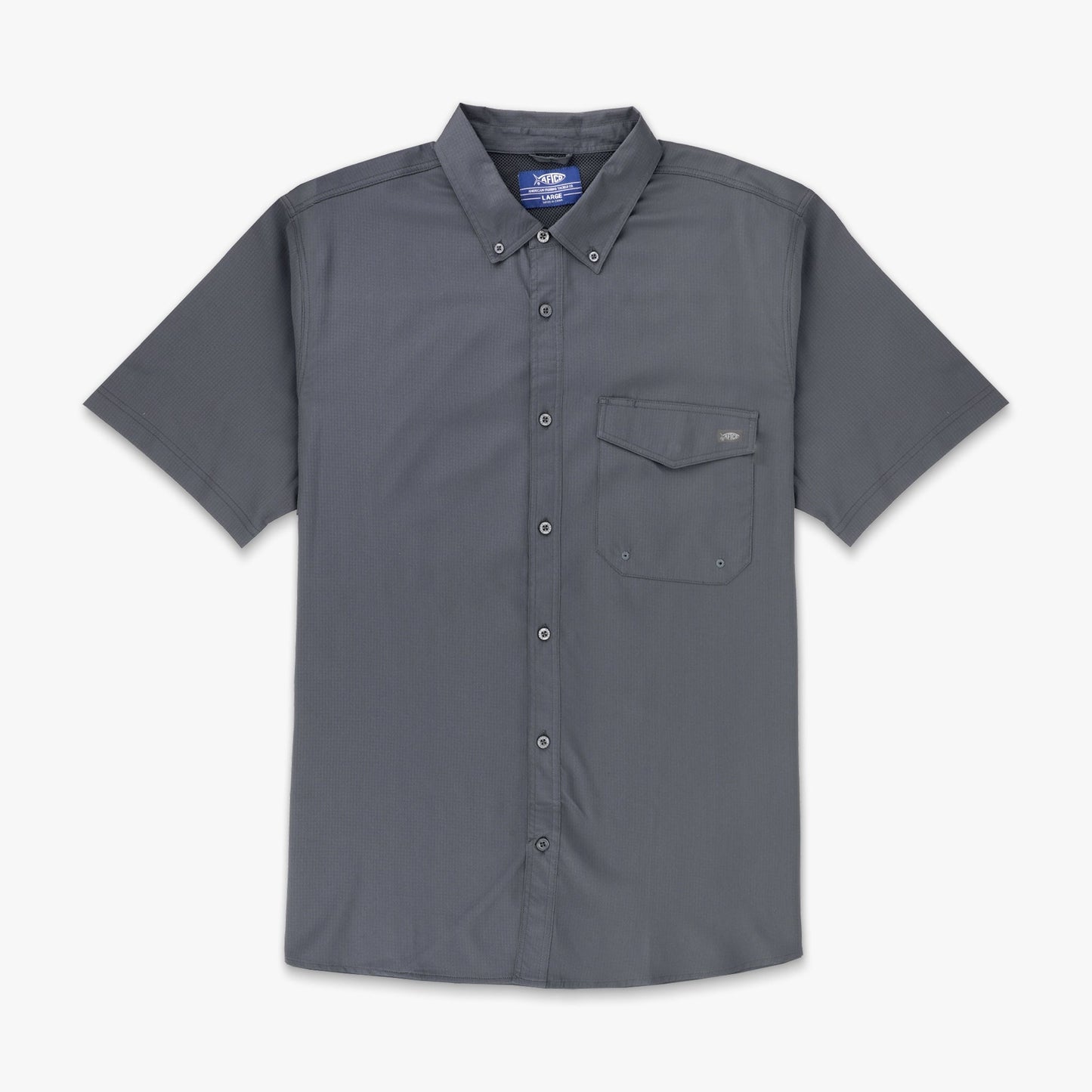 Mens Palomar SS Vented Fishing Shirt - AFTCO