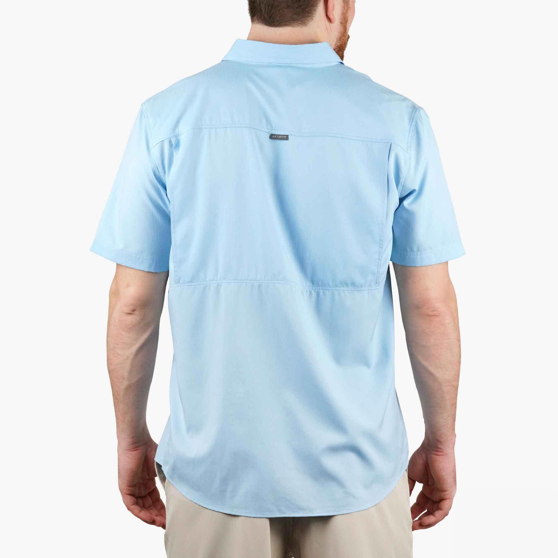 Mens Palomar SS Vented Fishing Shirt - AFTCO
