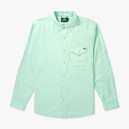 Mens Palomar LS Vented Fishing Shirts - AFTCO