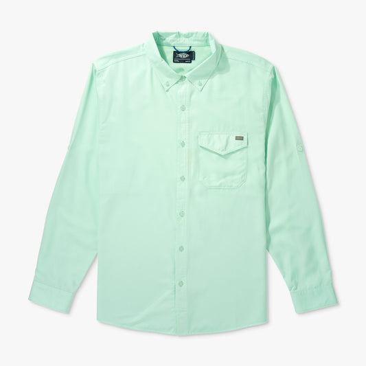 Mens Palomar LS Vented Fishing Shirts - AFTCO
